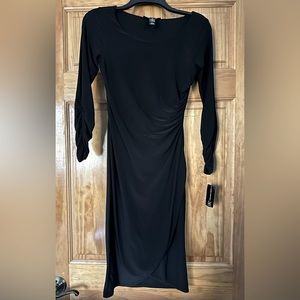 NWT. INC dress. Black. Size Extra Small